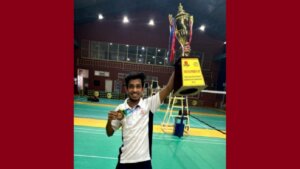 Banda : Badminton player Vishnukant selected in Khelo India