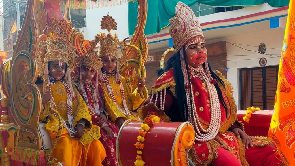 RathYatra started with great pomp on first anniversary of Ramlala PranPratistha