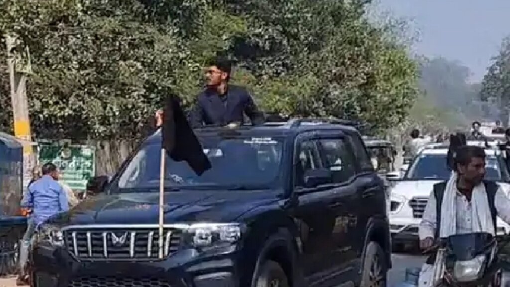 students showed stunts on roads, drove luxury cars by blowing hooters