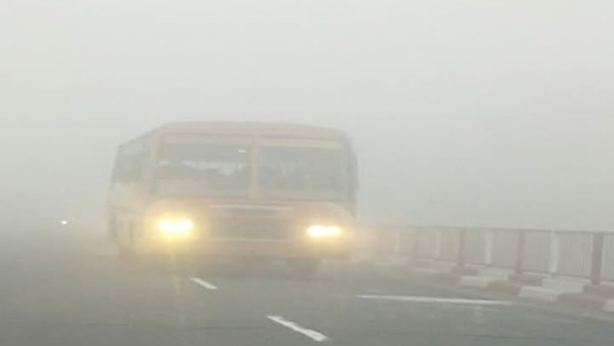 Alert of dense fog and cold wave in 25 districts of UP including Lucknow