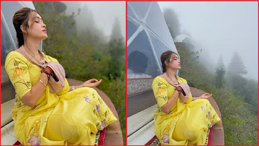 Viral beauty Harsha Richhariya returned from Mahakumbh