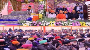 in Lucknow CMYogi and Brjesh Pathak on Guru Govind Singh jayanti