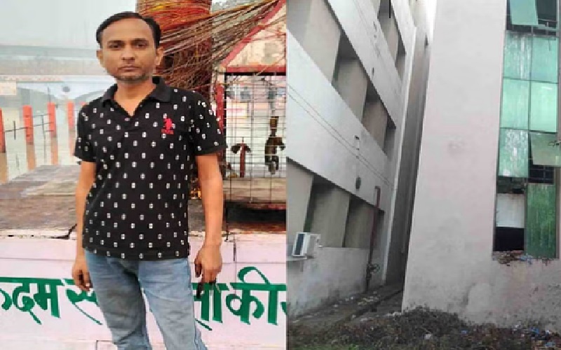 Irony: deadbody of young man found in garbage heap 