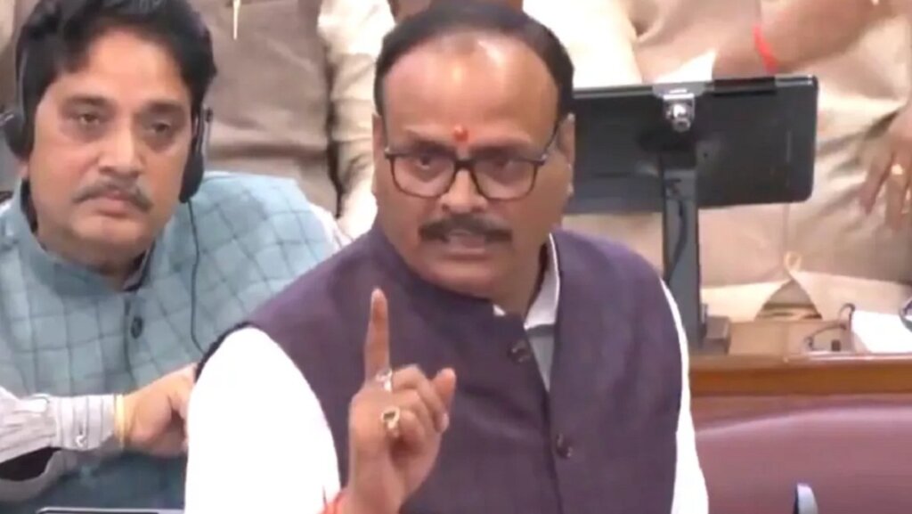Uproar over statement of Deputy CM BrajeshPathak in Assembly