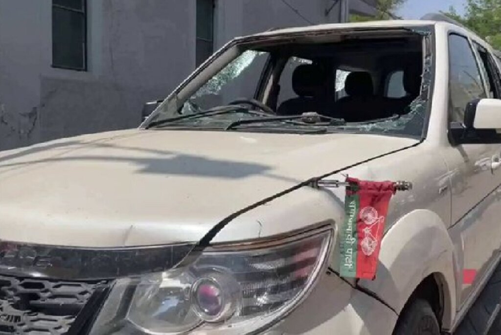 Karni Sena's attack on SP MP Ramjilal Suman's house