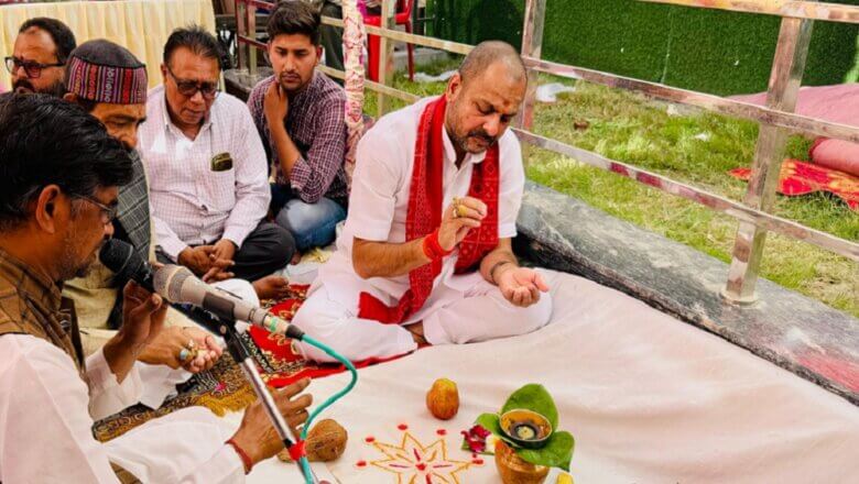 बांदा विधायक ने किया चौड़ीकरण परियोजना के लिए भूमि पूजन