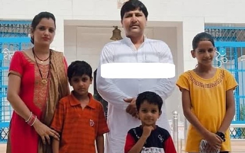 Big incident in UP, Saharanpur BJP leader shot his wife and 3 children