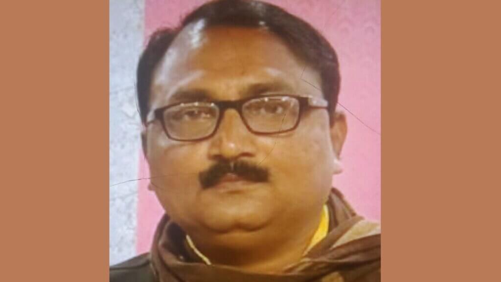 Government teacher died in road accident in Banda 