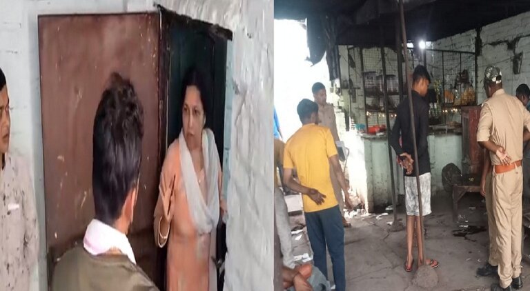 There was stir after two bodies were found inside and outside liquor shops