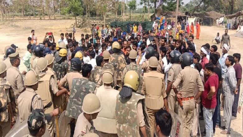 लखनऊ में अंबेडकर प्रतिमा रखने पर बवाल-पथराव में महिला थानेदार समेत कई पुलिसकर्मी घायल