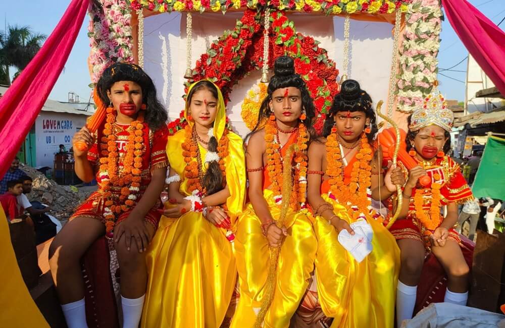 Ram Navmi: wind of Ram's name blew everywhere in Banda
