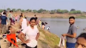 young man died after drowning in Ken river in Banda