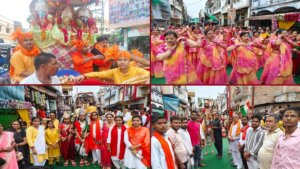 Lord Jagannath's Rath Yatra started with great fanfare amid cheers in Banda