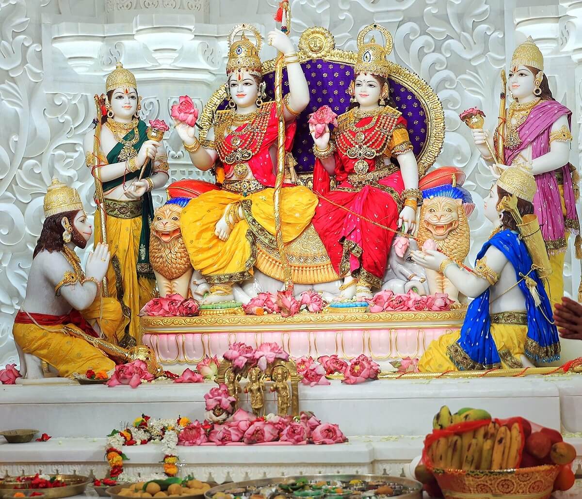 CM Yogi did Pran Pratishtha in Ayodhya