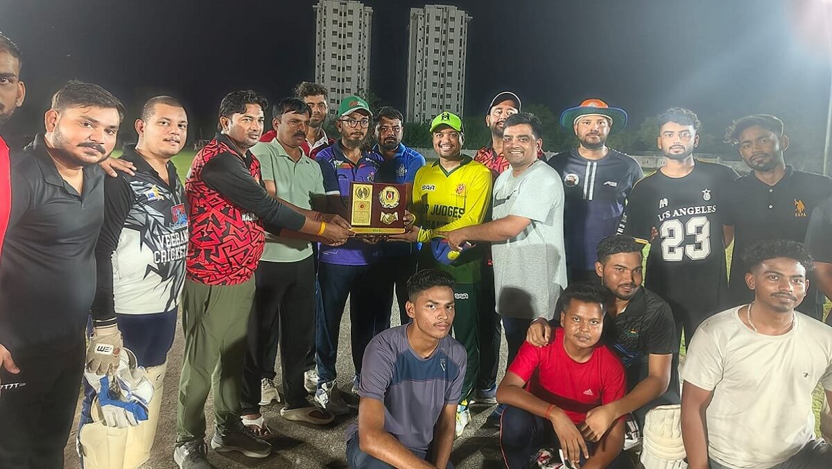 Banda: DCA Green won match by 14 runs in cricket tournament
