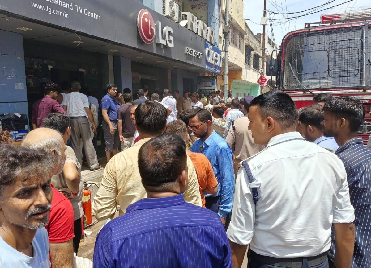 major mishap was averted in Banda city