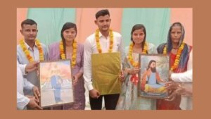 In Amroha three siblings became constables in police together