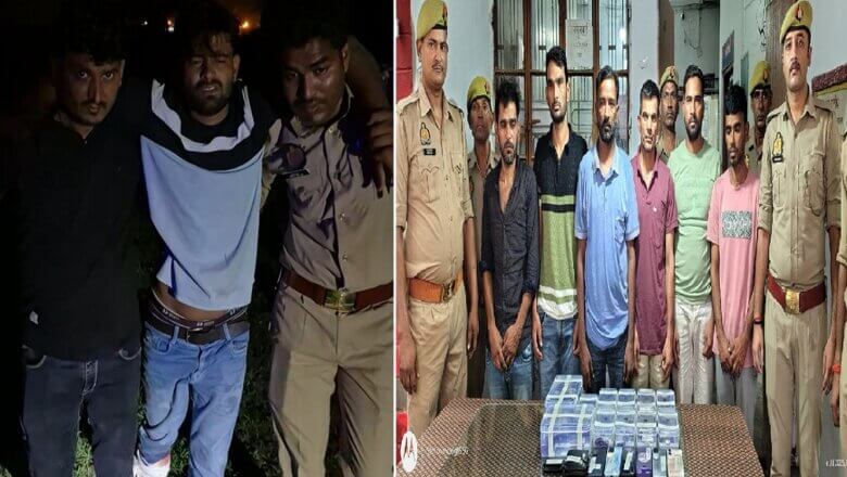 बांदा में एनकाउंटर, हापुड़-बागपत के 7 बदमाश लाखों के जेवर-नगदी व हथियारों के साथ गिरफ्तार