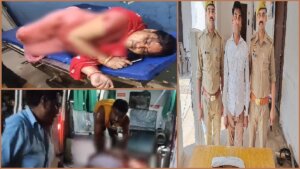 Husband attacked wife and father-in-law with sharp weapon in KaluKuan of Banda
