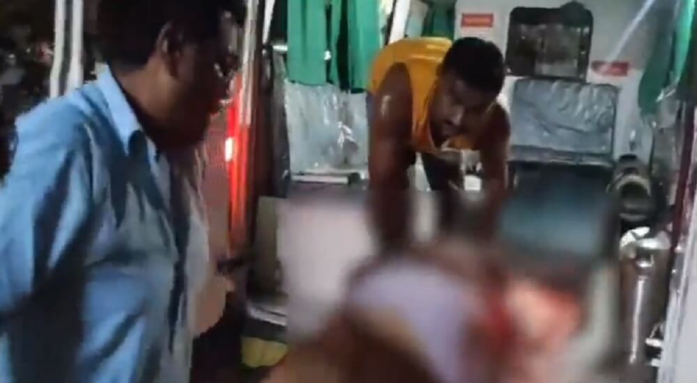 Husband attacked wife and father-in-law with sharp weapon in KaluKuan of Banda