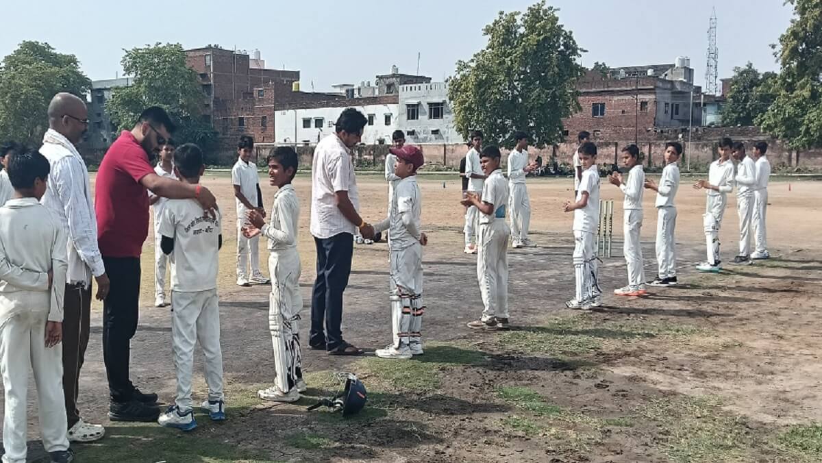 Cricket: Banda Stadium Trainees team defeated Naraini Cricket Club by 248 runs