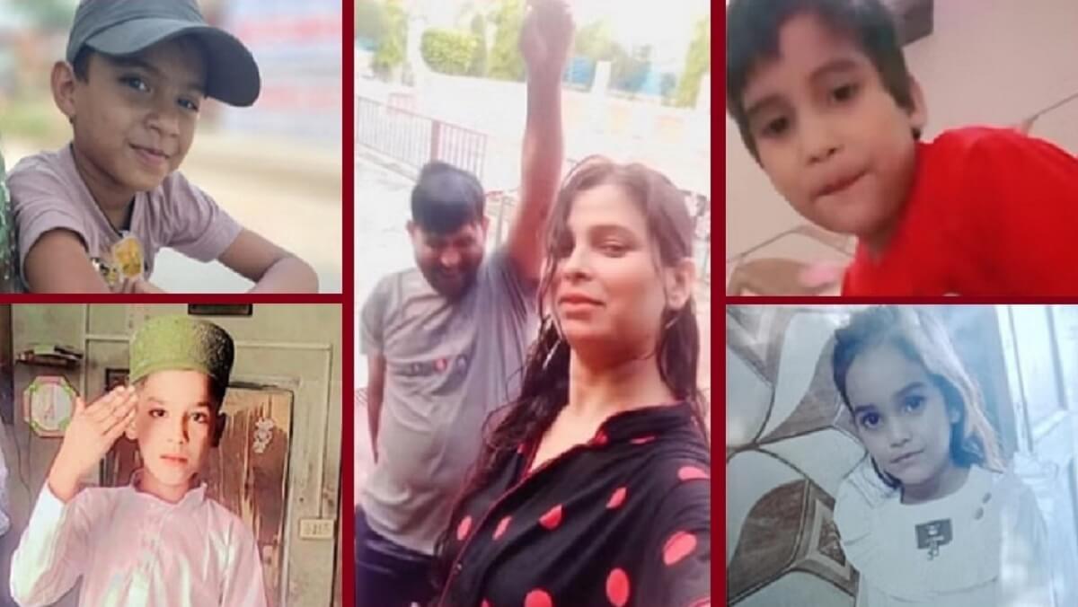 Tragic accident in Hapur UP, chaos due to death of five people including father and four children