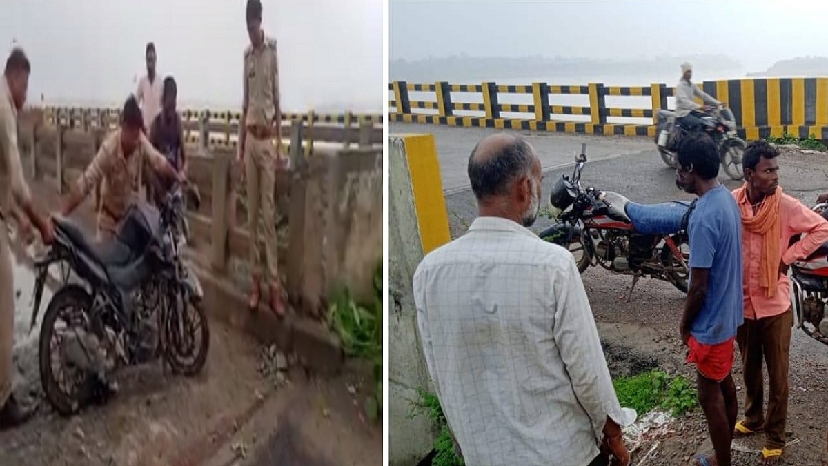 Breaking: Accident on Banda bypass, bike collides with breaker young man dies