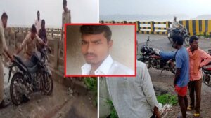 Breaking: Accident on Banda bypass, bike collides with breaker young man dies