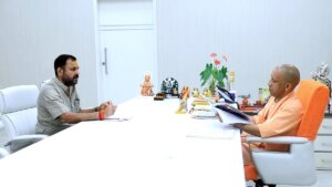 Lucknow, Banda Sadar MLA Prakash Dwivedi met CM Yogi