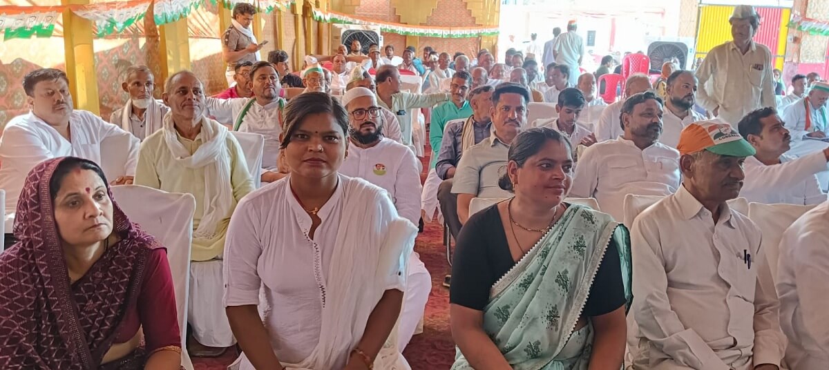Banda: Newly appointed Congress officials took oath in grand ceremony 