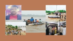 Banda: Missing bus owner not found even after 40 hours..divers kept searching in the river-Congressmen arrived..