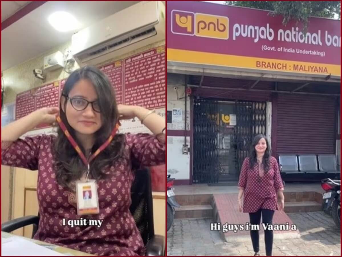 29year girl Vani left her government bank job in one go-shared video and told reason..