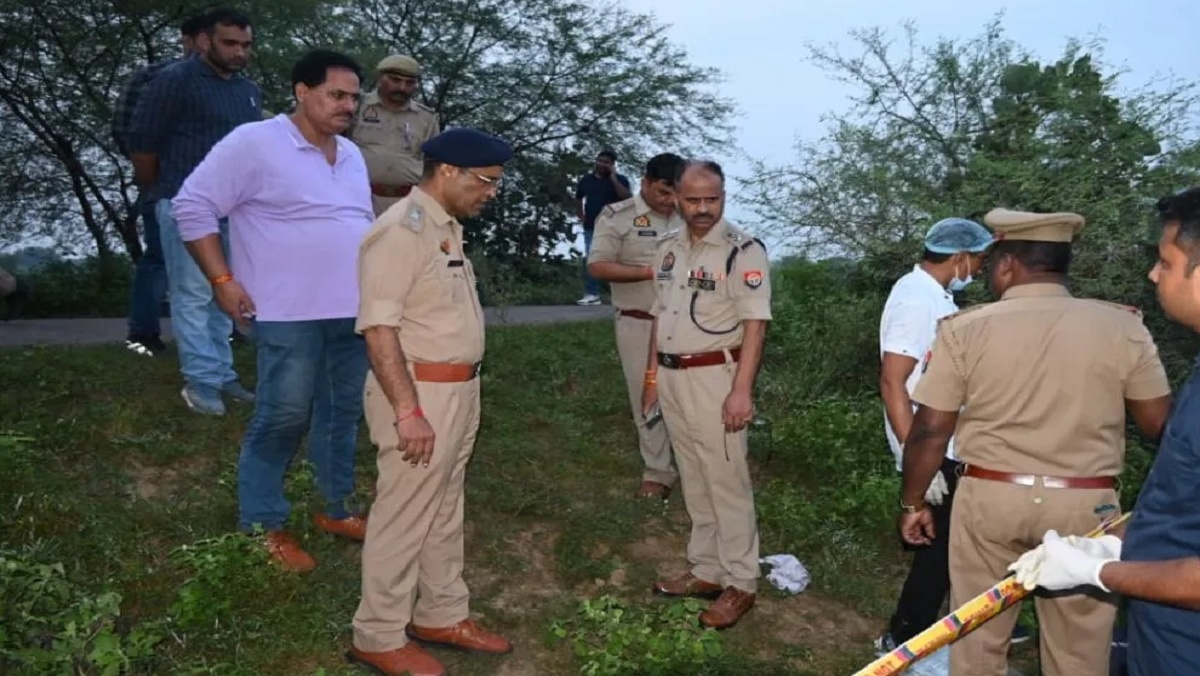 Encounter in Chitrakoot-robbery accused caught after being shot 