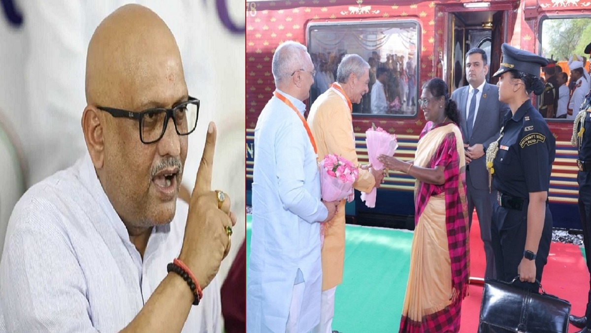 UP: Neither Governor nor Chief Minister went to welcome President-Congress raised questions