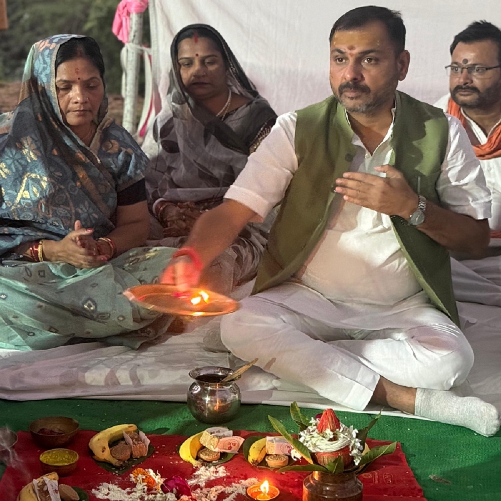 Banda MLA Prakash Dwivedi inaugurated and performed Bhoomi Pujan for projects worth crores