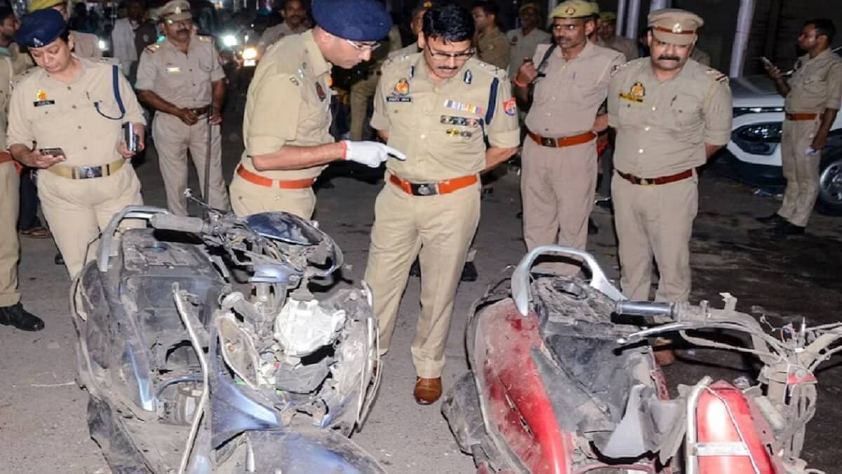Kanpur blast case-ACP removed-6 policemen including inspector suspended