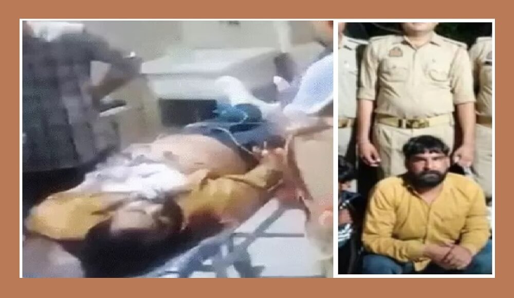 in Firozabad Naresh Arrested at night escaped in morning-killed in evening