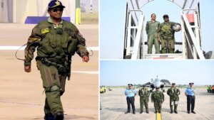 President Draupadi Murmu creates history by flying in Rafale fighter jet