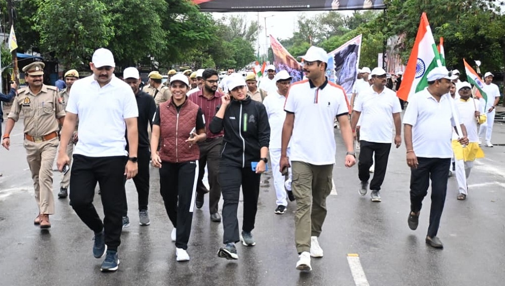 Sardar Patel's 150th birth anniversary: ​​mla and officials paid tribute in Banda 