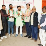 बांदा: कांग्रेस में शामिल हुए युवा-जिलाध्यक्ष ने दिलाई सदस्यता