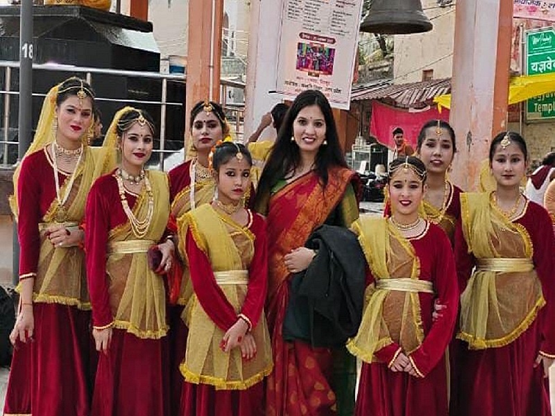 Banda-Chitrakoot: Child dancers gave grand presentation of folk dance 