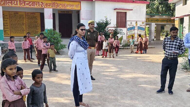 in Banda DM J.Reebha finds school locked headmistress suspended 24 salaries with held