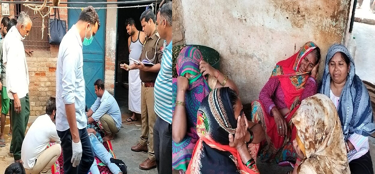 young man and woman committed suicide in Banda 