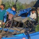 मुरादाबाद: लखनऊ-दिल्ली हाइवे पर भीषण हादसा, एक ही परिवार के छह लोगों की मौत