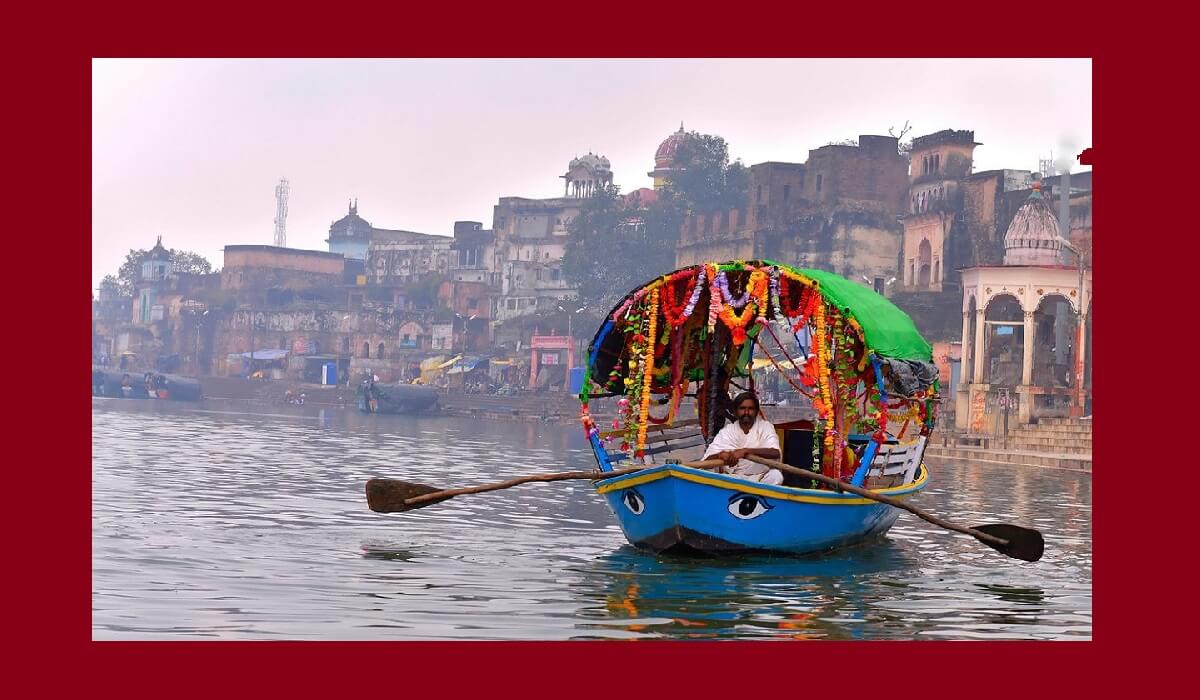 Did you know! A district in Uttar Pradesh straddles two states