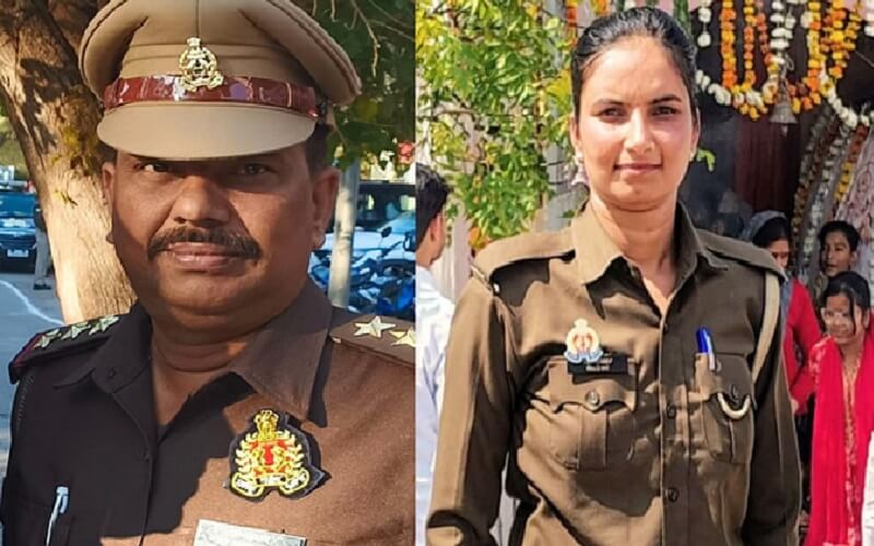 Jalaun: Station House Officer shot dead in police station-case filed against female constable