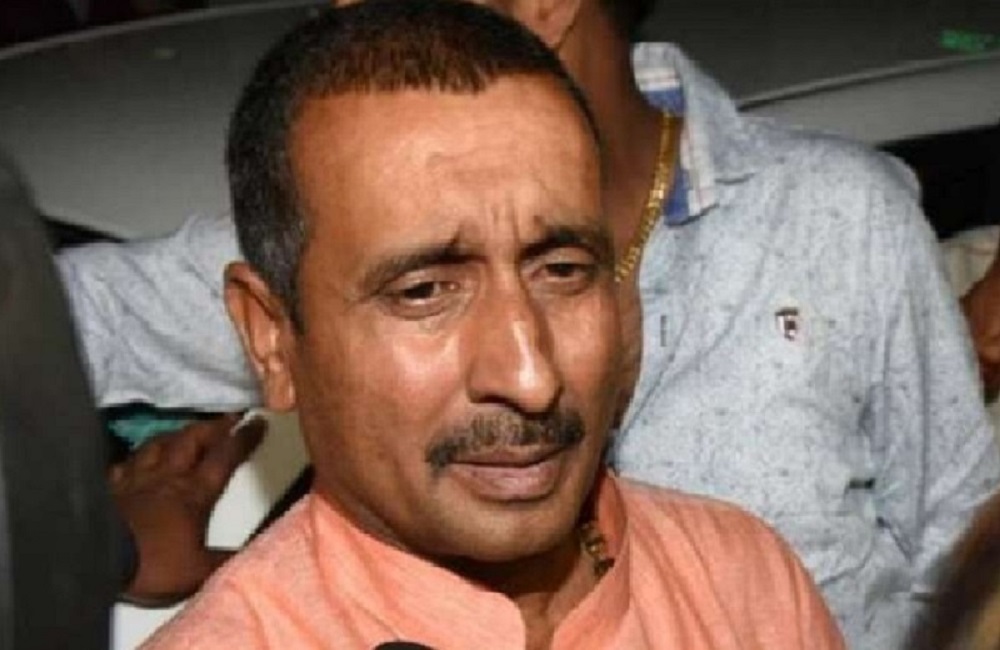 kuldeepsengars reaction after setback supremecourt cameout by her Daughter