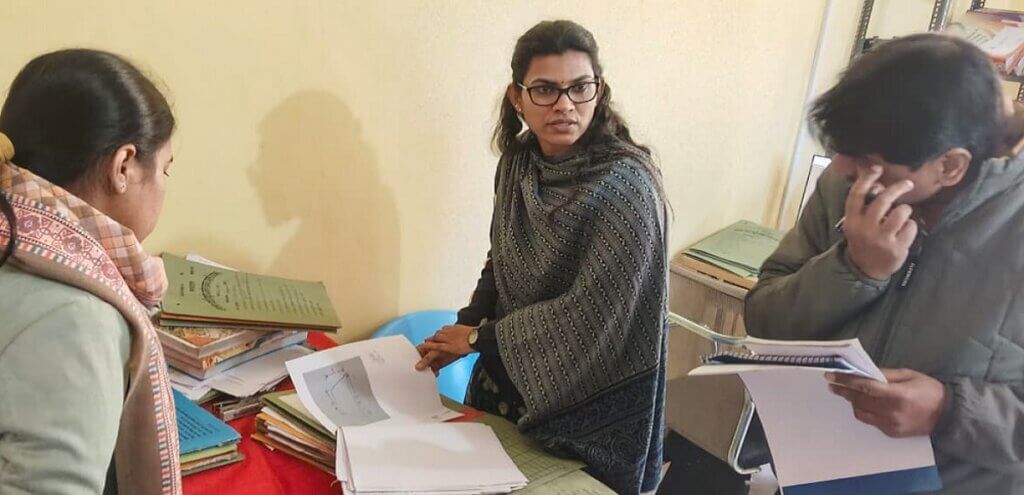 Banda DM J. Reebha inspected Bisanda and gave instructions