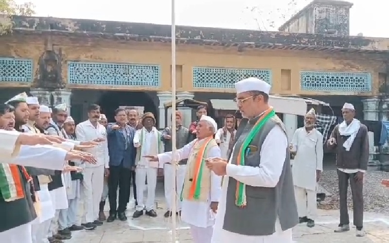 RepublicDay2026 Congressmen in Banda celebrated