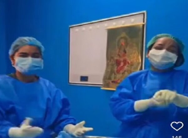 गजब! बांदा में महिला डाॅक्टर का VideoViral.. ऑपरेशन थिएटर में बनाई रील-दर्द से कराहती मरीज..